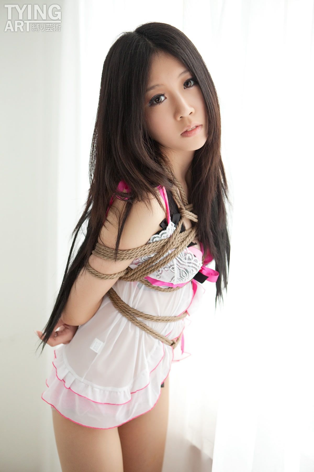[縛リ芸術] TYINGART No.099 Pink Lingerie - Bunny