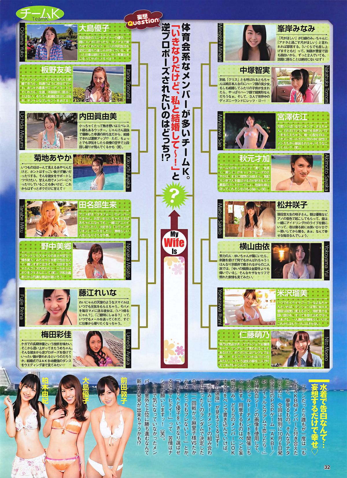 [ENTAME] 2011.10 峯岸みなみ AKB48 佐山彩香 杉原杏璃 吉木りさ 山本梓 青島あきな 船岡咲 etc [62P]