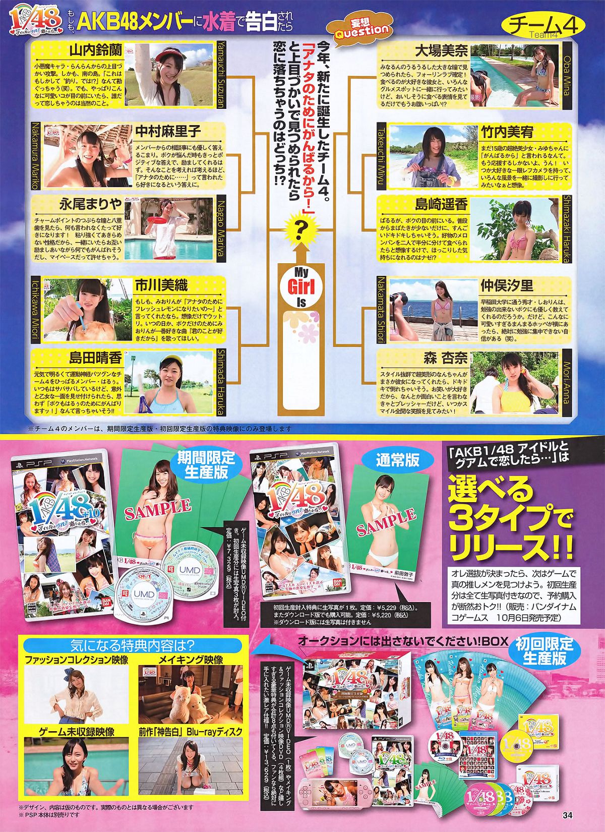 [ENTAME] 2011.10 峯岸みなみ AKB48 佐山彩香 杉原杏璃 吉木りさ 山本梓 青島あきな 船岡咲 etc [62P]