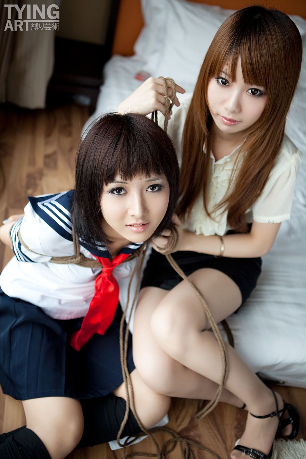 [縛リ芸術] TyingArt No.091 OL&School Girl 1-Dimdim&Shiryl