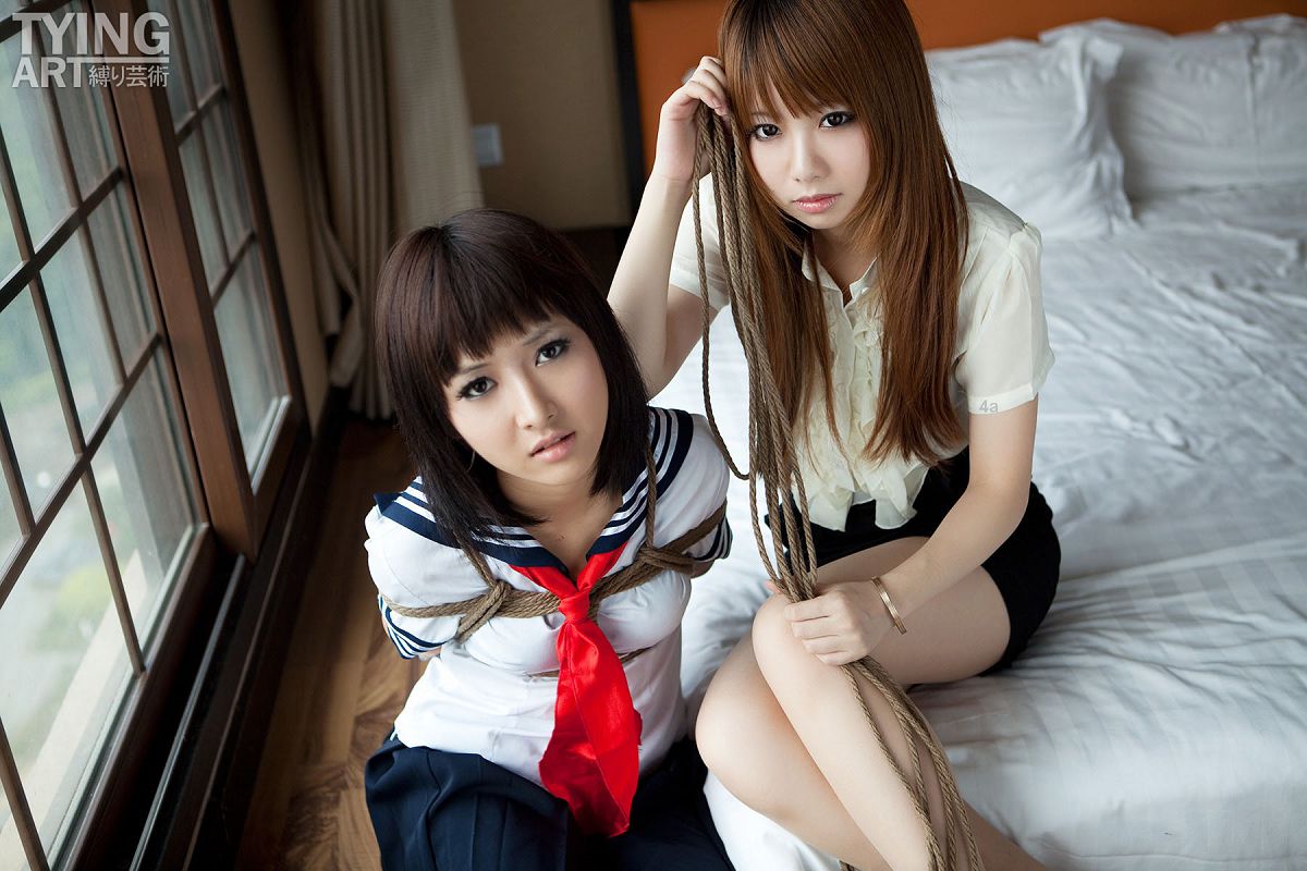 [縛リ芸術] TyingArt No.091 OL&School Girl 1-Dimdim&Shiryl