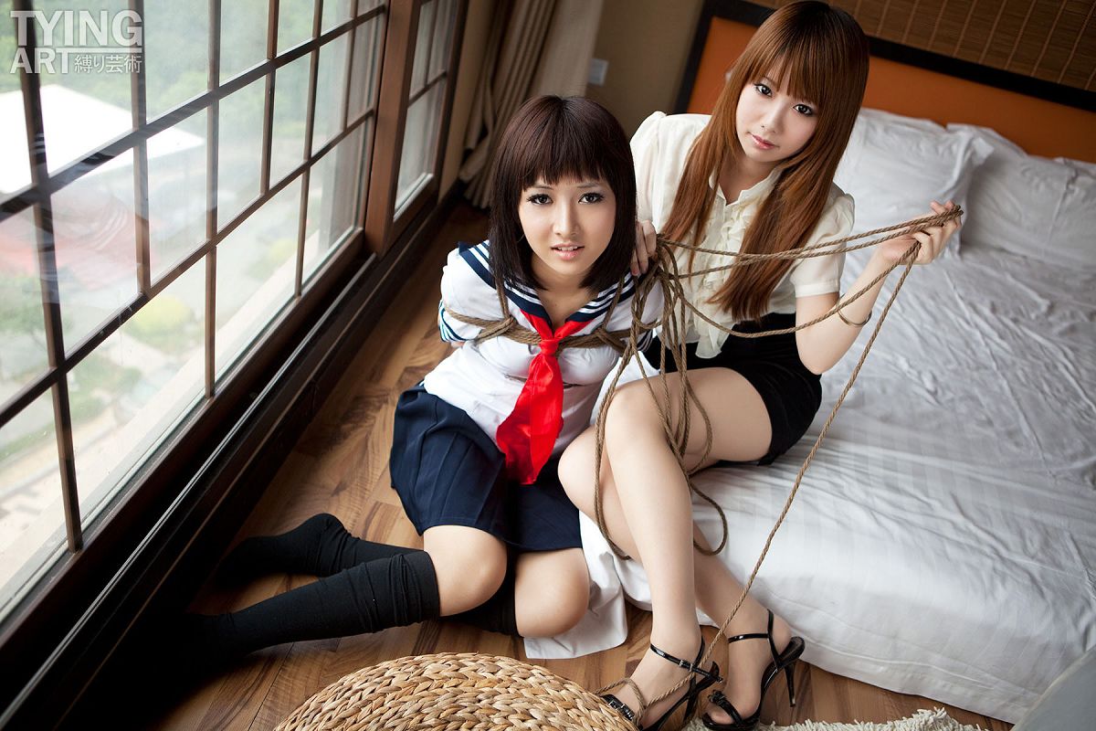 [縛リ芸術] TyingArt No.091 OL&School Girl 1-Dimdim&Shiryl