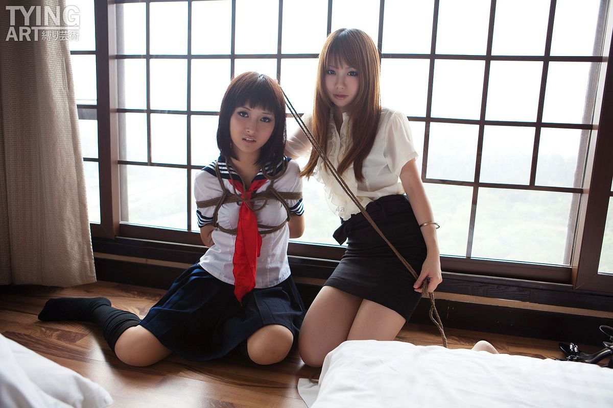 [縛リ芸術] TyingArt No.091 OL&School Girl 1-Dimdim&Shiryl