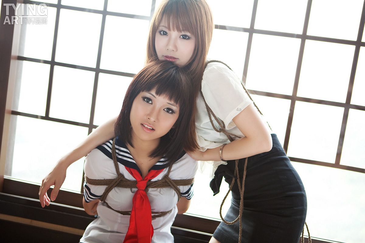 [縛リ芸術] TyingArt No.091 OL&School Girl 1-Dimdim&Shiryl