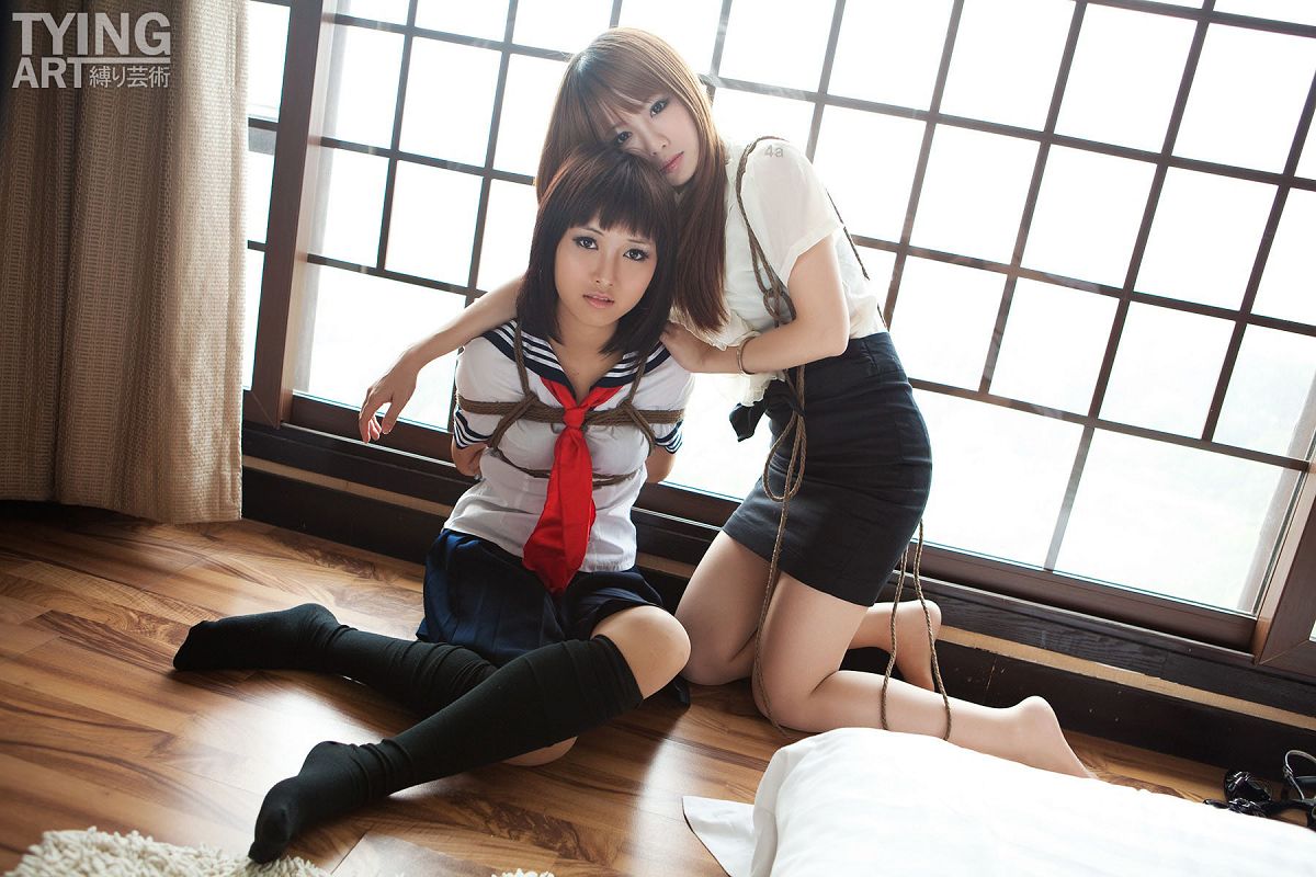 [縛リ芸術] TyingArt No.091 OL&School Girl 1-Dimdim&Shiryl