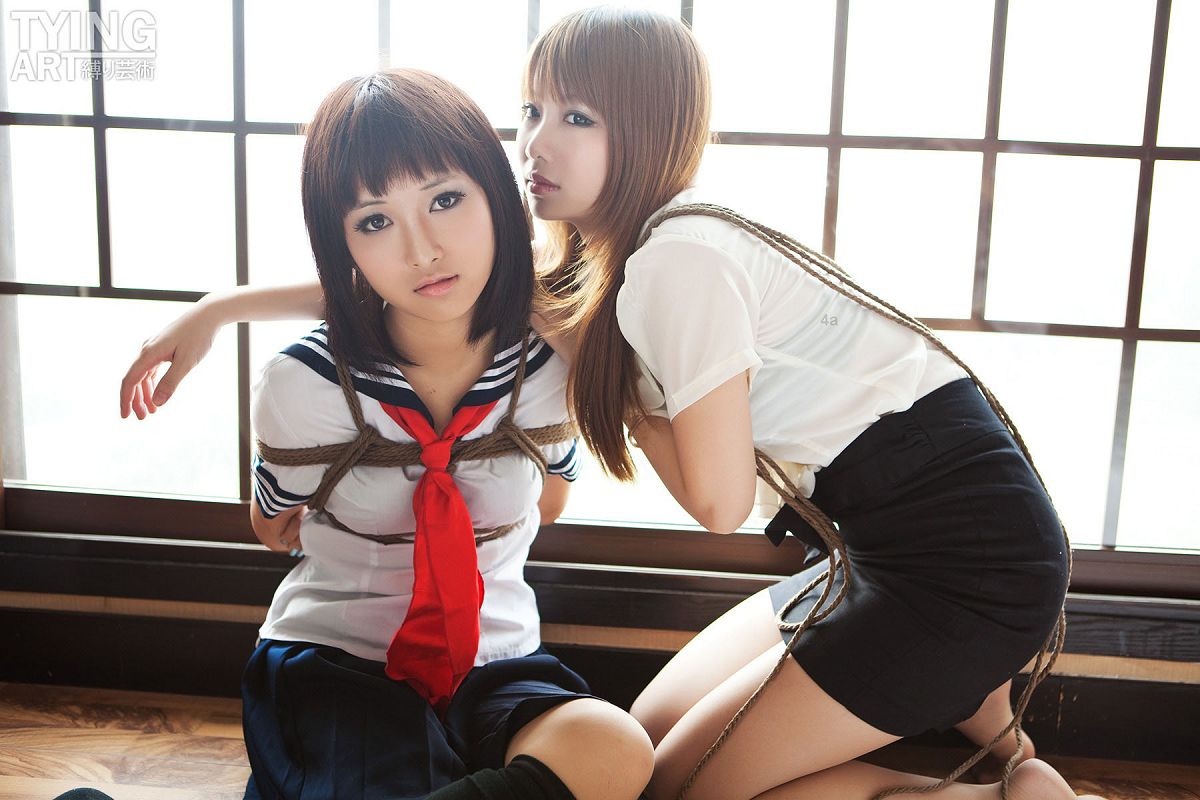 [縛リ芸術] TyingArt No.091 OL&School Girl 1-Dimdim&Shiryl
