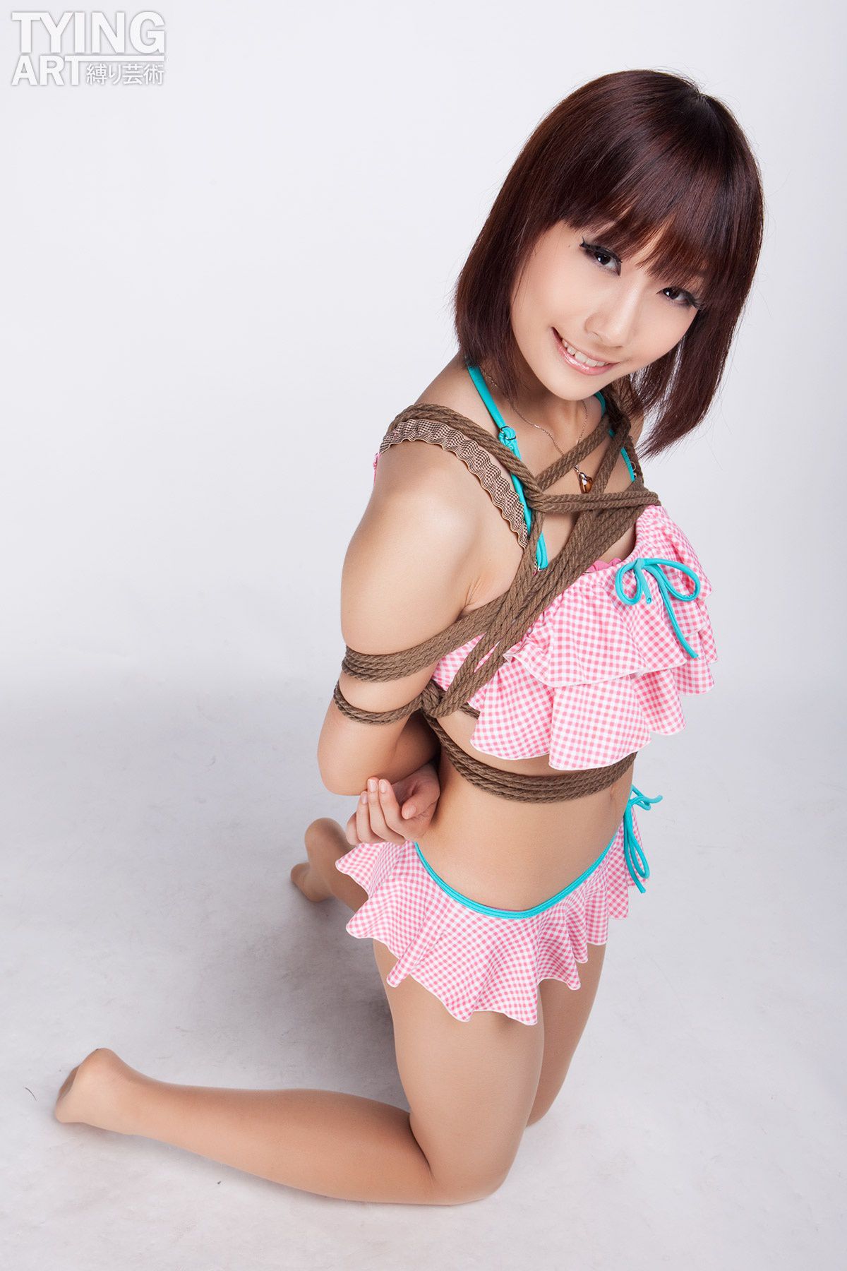 [縛リ芸術]TyingArt No.098 Pretty Swimming Suit 1 - Ayako