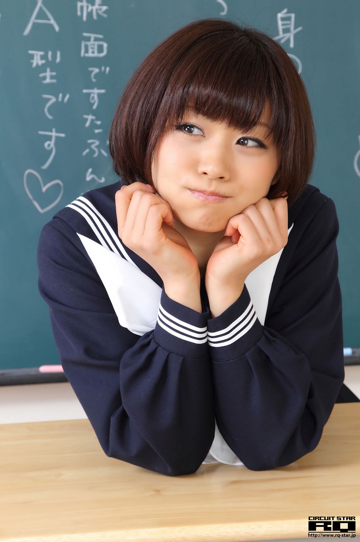[RQ-STAR] 2012.03.16 NO.00615 Hitomi Yasueda 安枝瞳 Sailor Girl [130P]