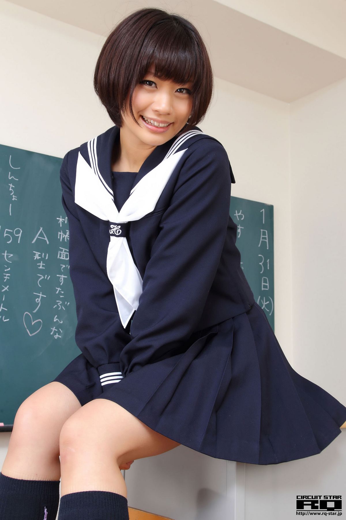 [RQ-STAR] 2012.03.16 NO.00615 Hitomi Yasueda 安枝瞳 Sailor Girl [130P]