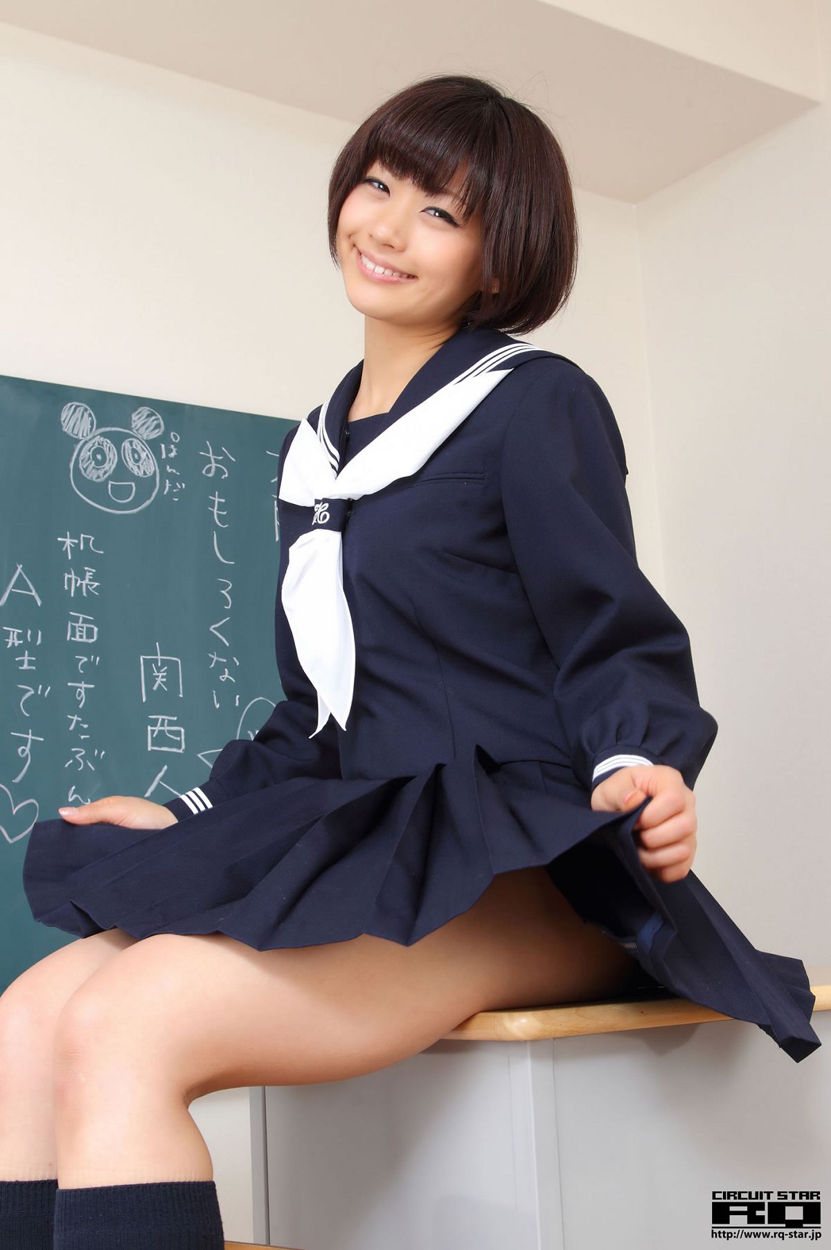 [RQ-STAR] 2012.03.16 NO.00615 Hitomi Yasueda 安枝瞳 Sailor Girl [130P]