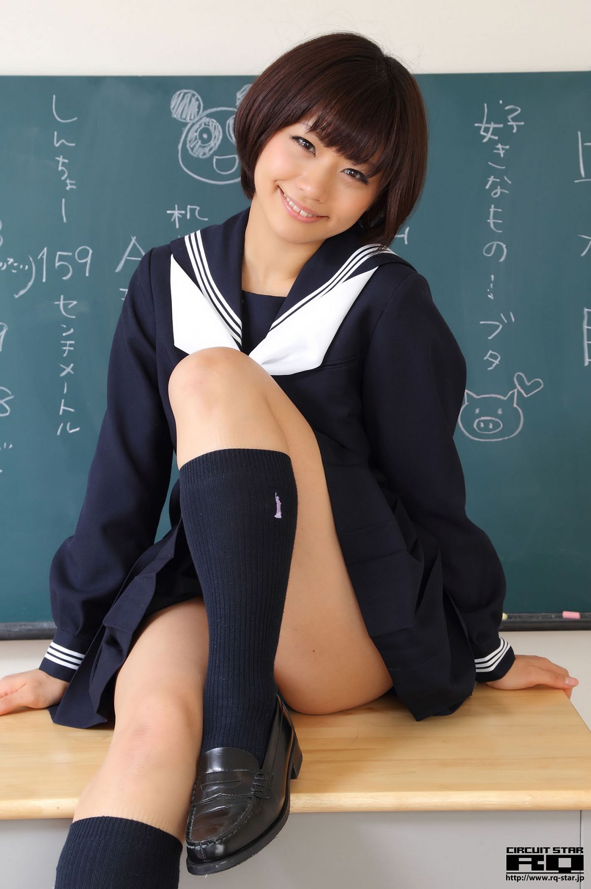 [RQ-STAR] 2012.03.16 NO.00615 Hitomi Yasueda 安枝瞳 Sailor Girl [130P]
