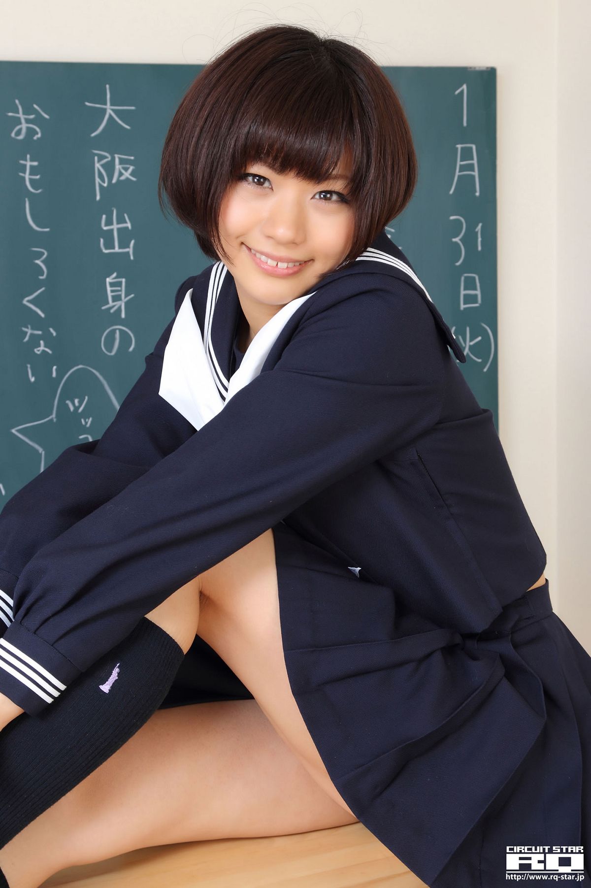 [RQ-STAR] 2012.03.16 NO.00615 Hitomi Yasueda 安枝瞳 Sailor Girl [130P]