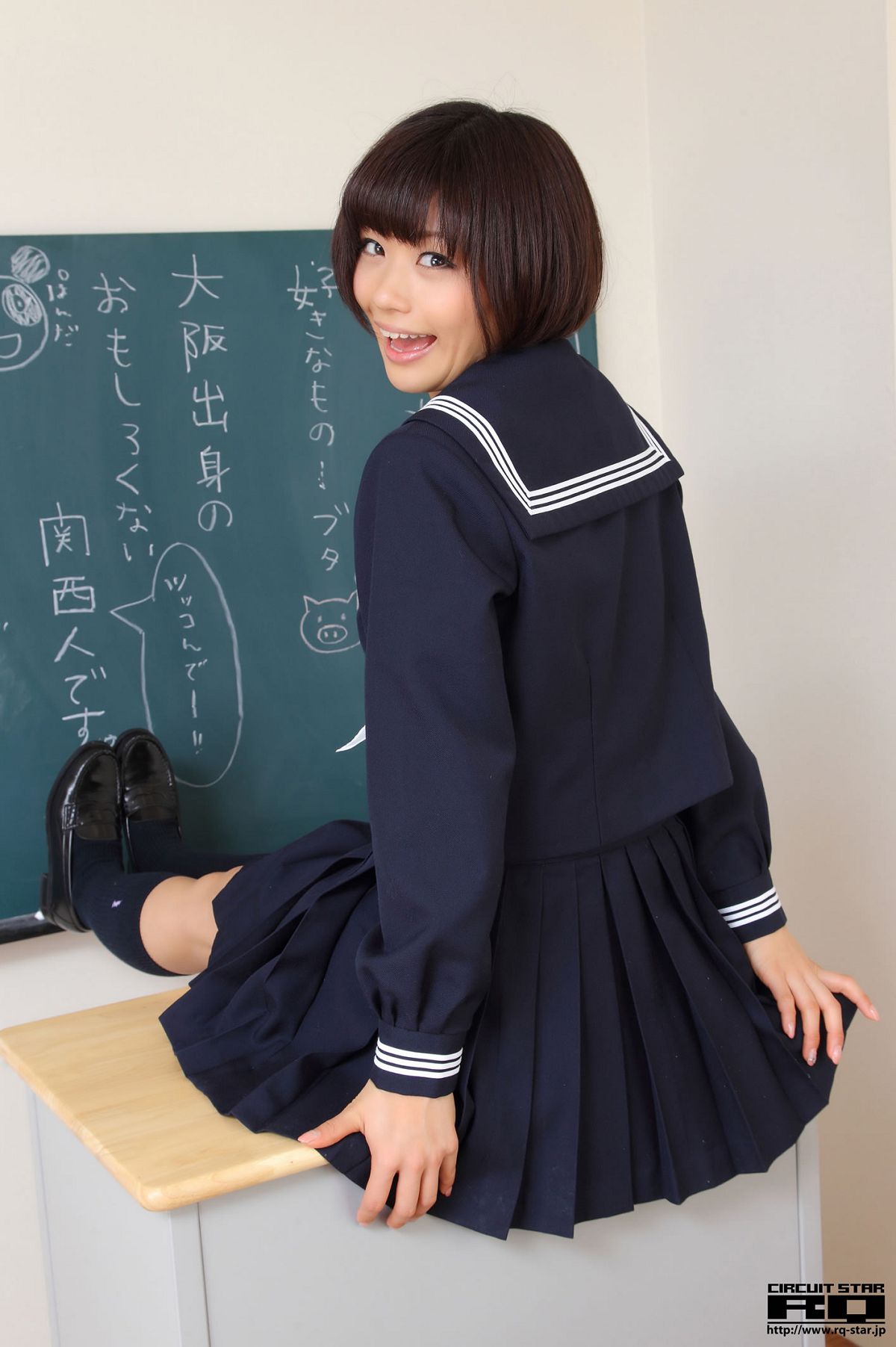 [RQ-STAR] 2012.03.16 NO.00615 Hitomi Yasueda 安枝瞳 Sailor Girl [130P]