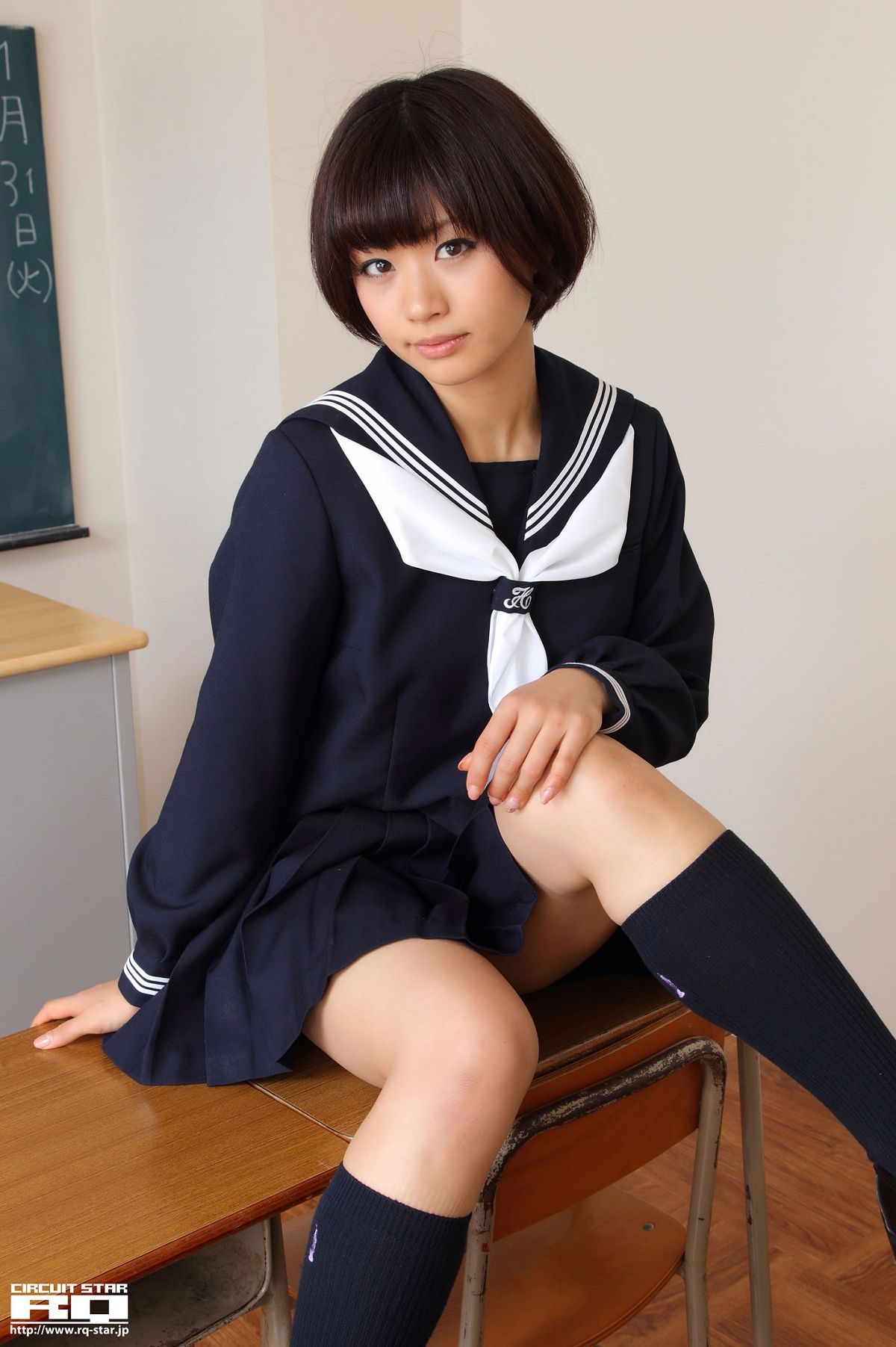 [RQ-STAR] 2012.03.16 NO.00615 Hitomi Yasueda 安枝瞳 Sailor Girl [130P]