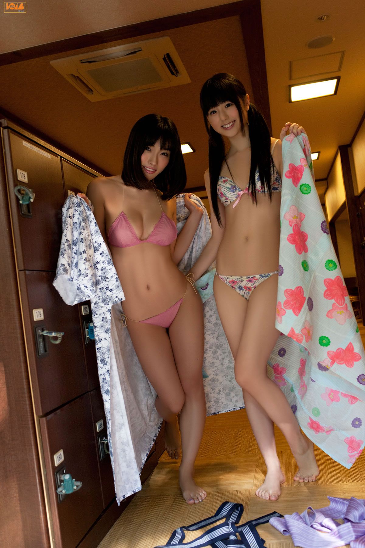 [BOMB.tv] GRAVURE Channel 2012年12月号栗田恵美×今野杏南 [66P]