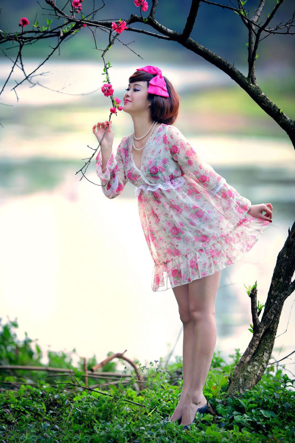 清新美女模特尹芝外拍 [20P]