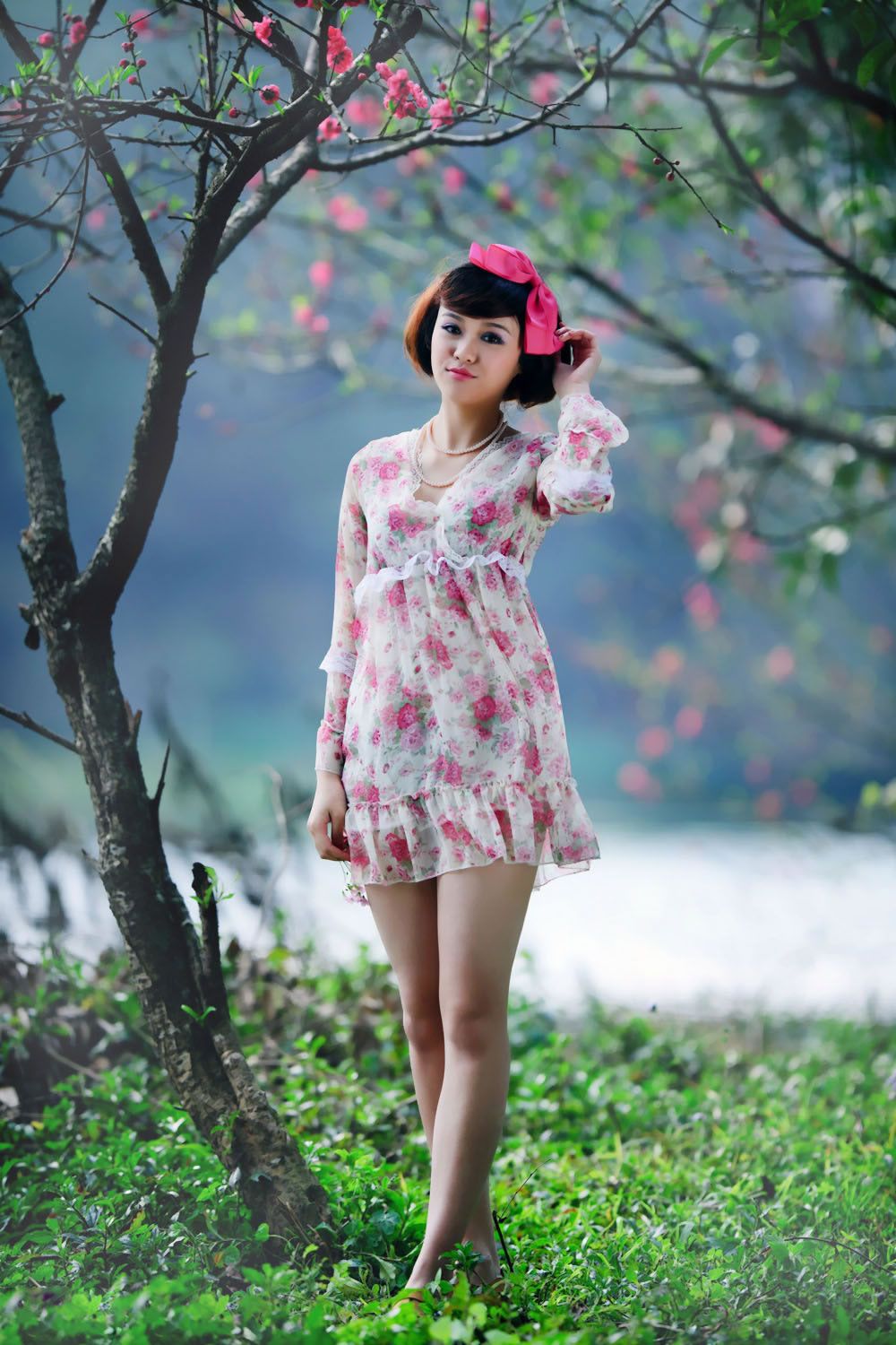 清新美女模特尹芝外拍 [20P]