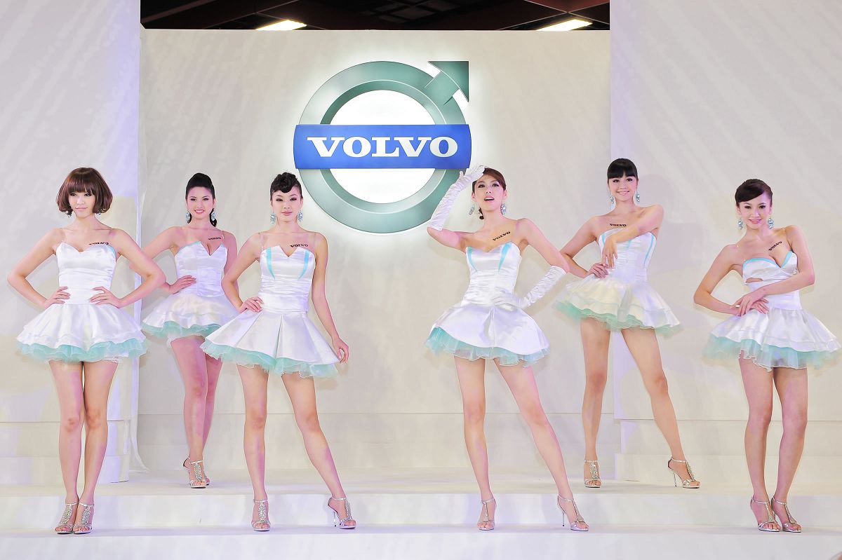 车展上的极品Volvo车模高清大图 [67P]
