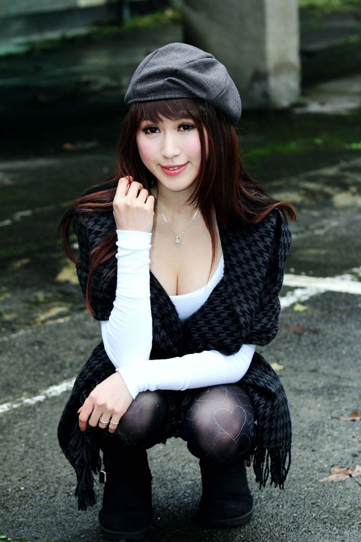 FHM2012冠军呂品儀 2012.02.26 台湾大学外拍 [25P]