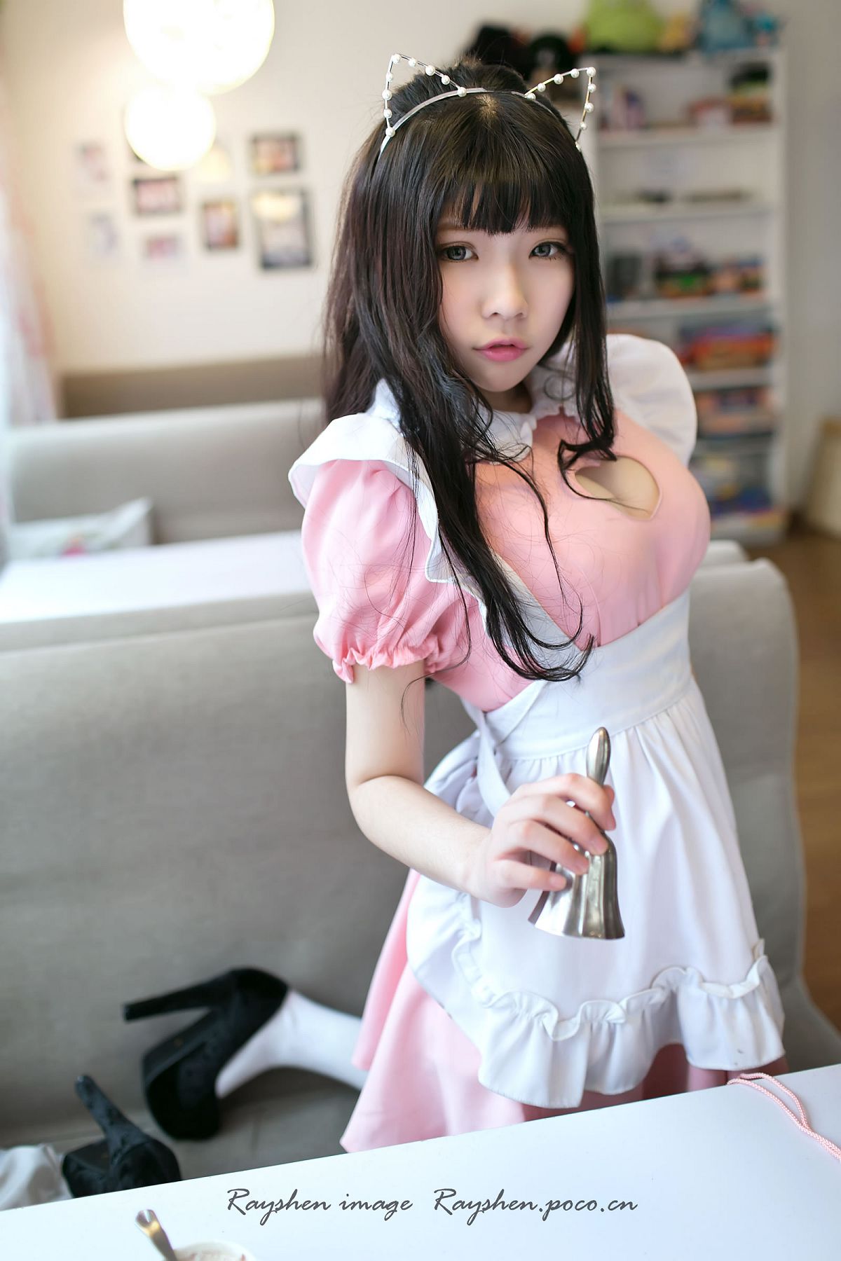 Rayshen 摄影作品China Joy2 VS 女仆小圆.野猪 [44P]