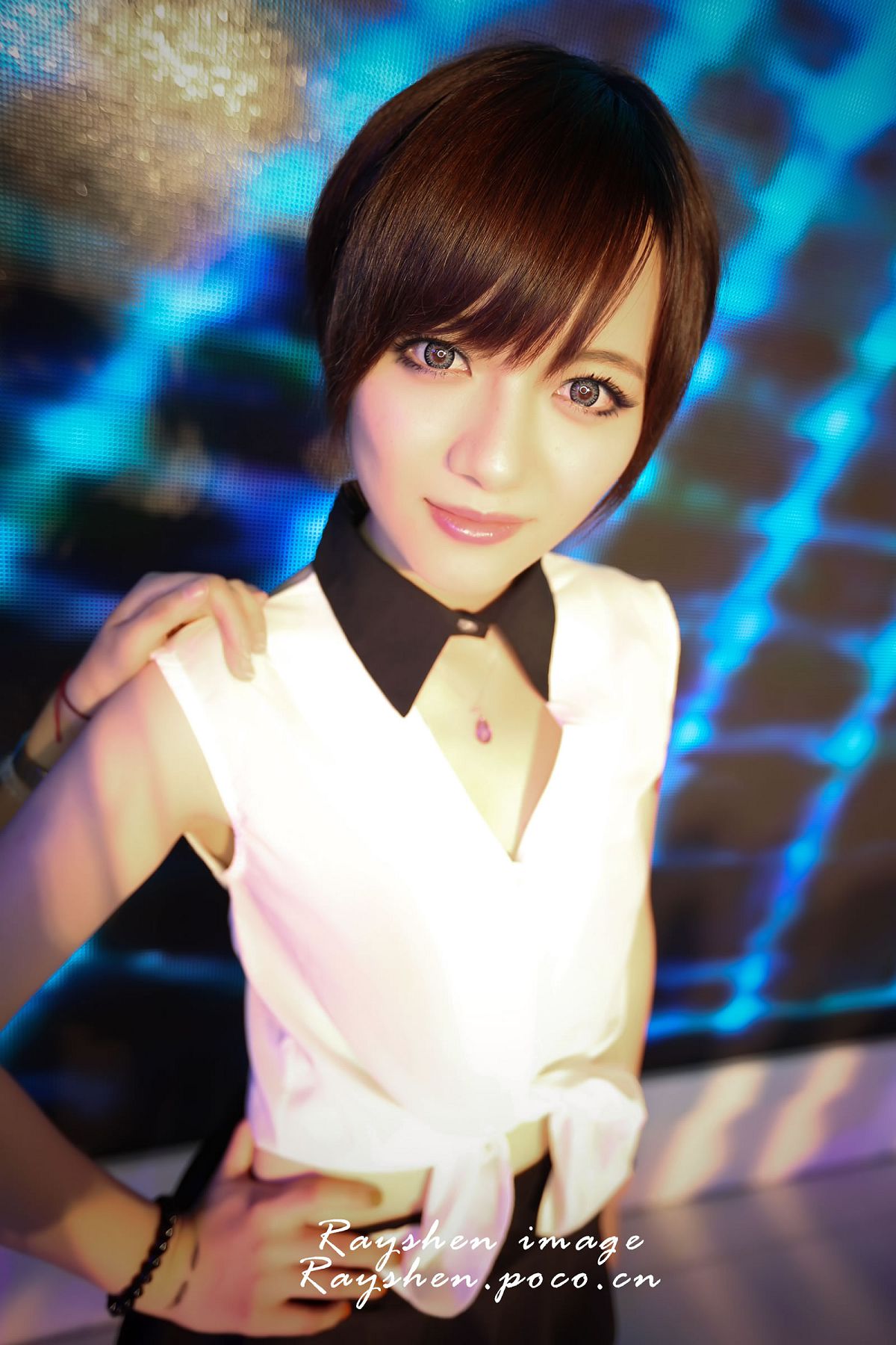 Rayshen 摄影作品China Joy2 VS 女仆小圆.野猪 [44P]