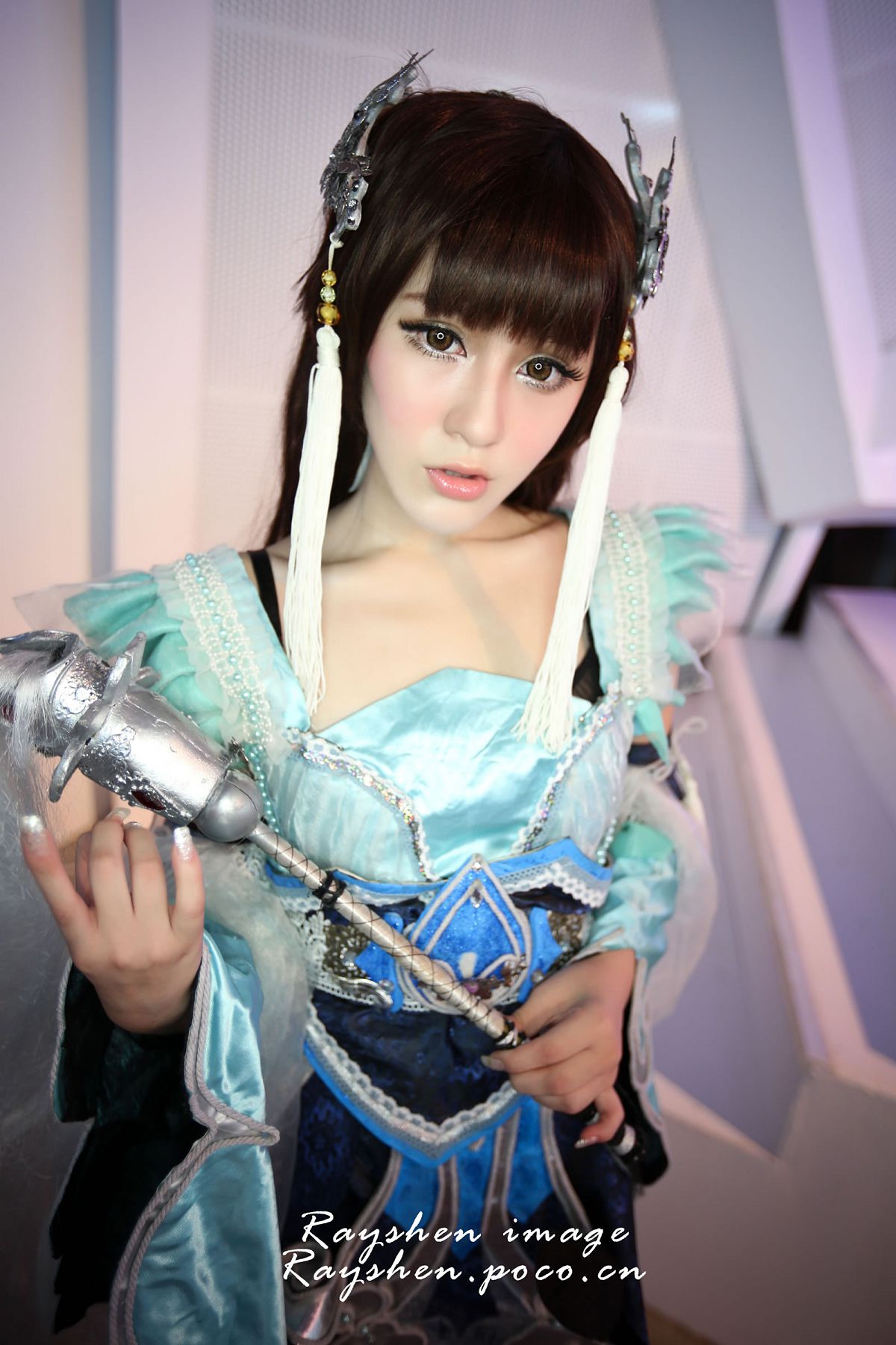 Rayshen 摄影作品China Joy2 VS 女仆小圆.野猪 [44P]