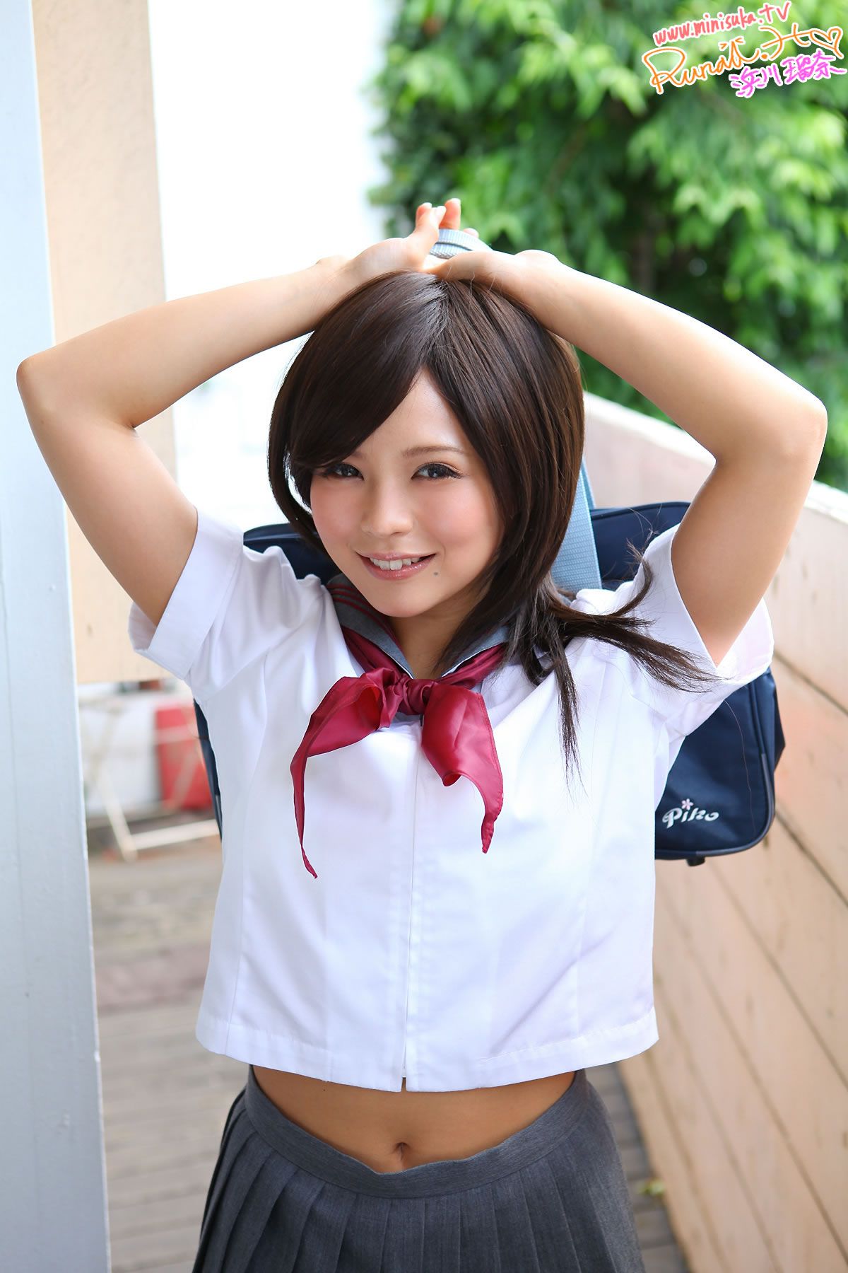 [Minisuka.tv] 2013.03.01 浜川瑠奈 Runa Hamakawa Dream Gallery 3.1 [42P]