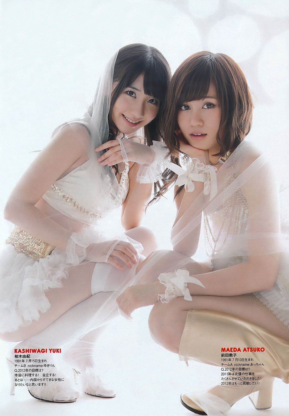 [Weekly Playboy] 2012 No.01-02 AKB48 横山ルリカ 佐藤寛子 西田有沙 仲村みう 吉木りさ [45P]