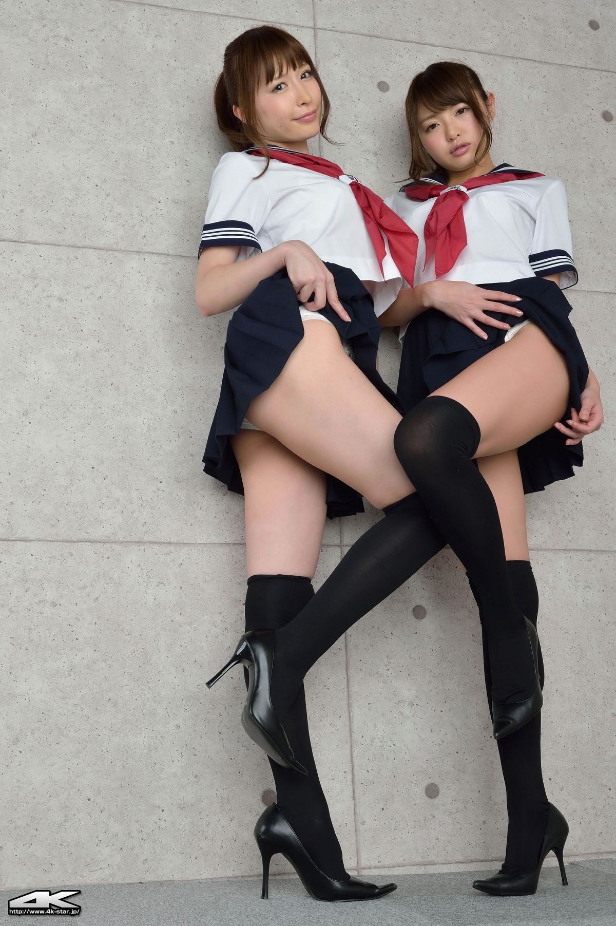 [4K-STAR] 2013.03.24 NO.00109 Iyo Yoshimi 吉見衣世  - 姉妹セーラー服 [85P]