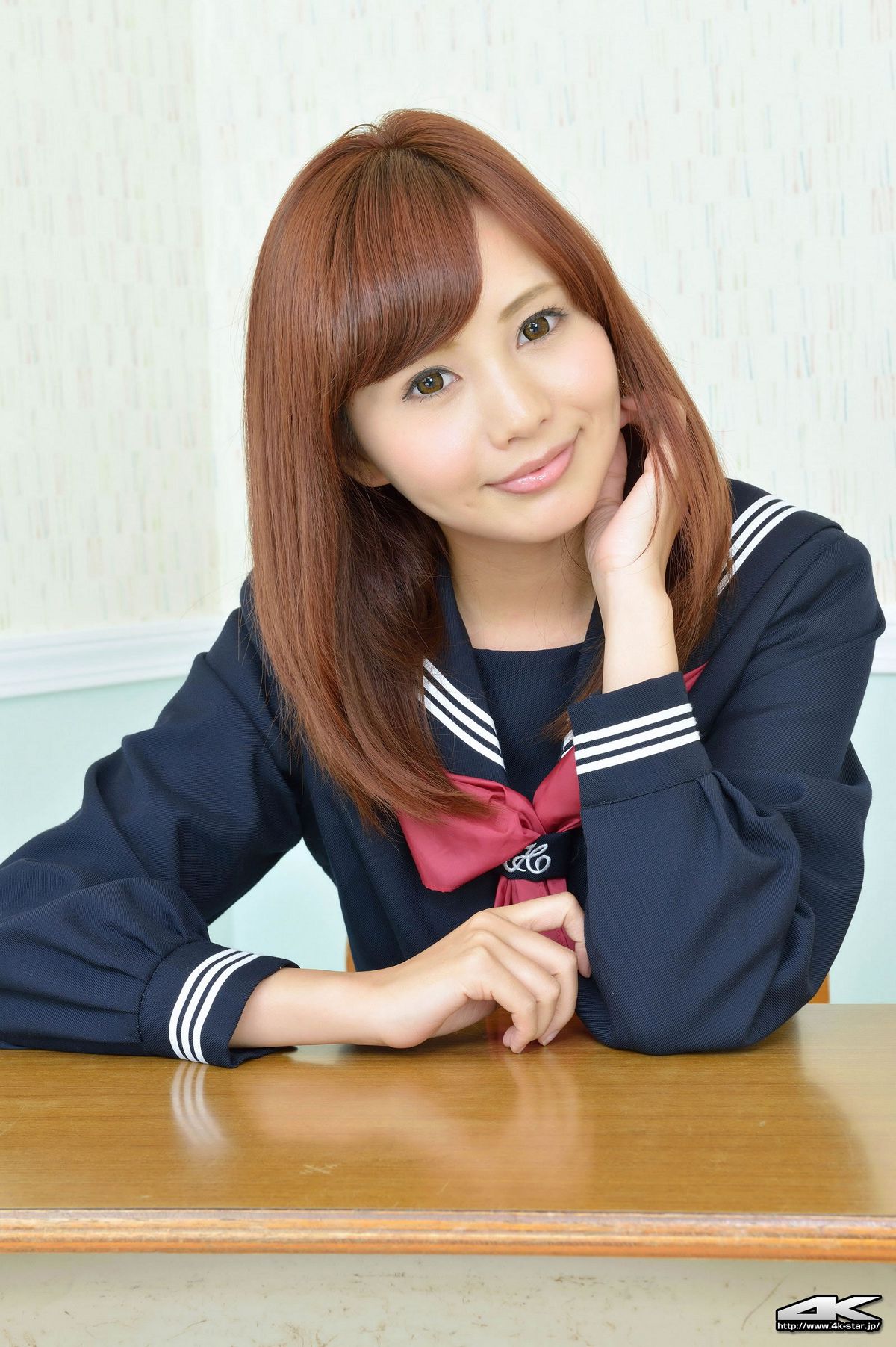 [4K-STAR] 2013.03.25 NO.00110 Chihiro Ando 安藤ちひろ - セーラー服 [90P]