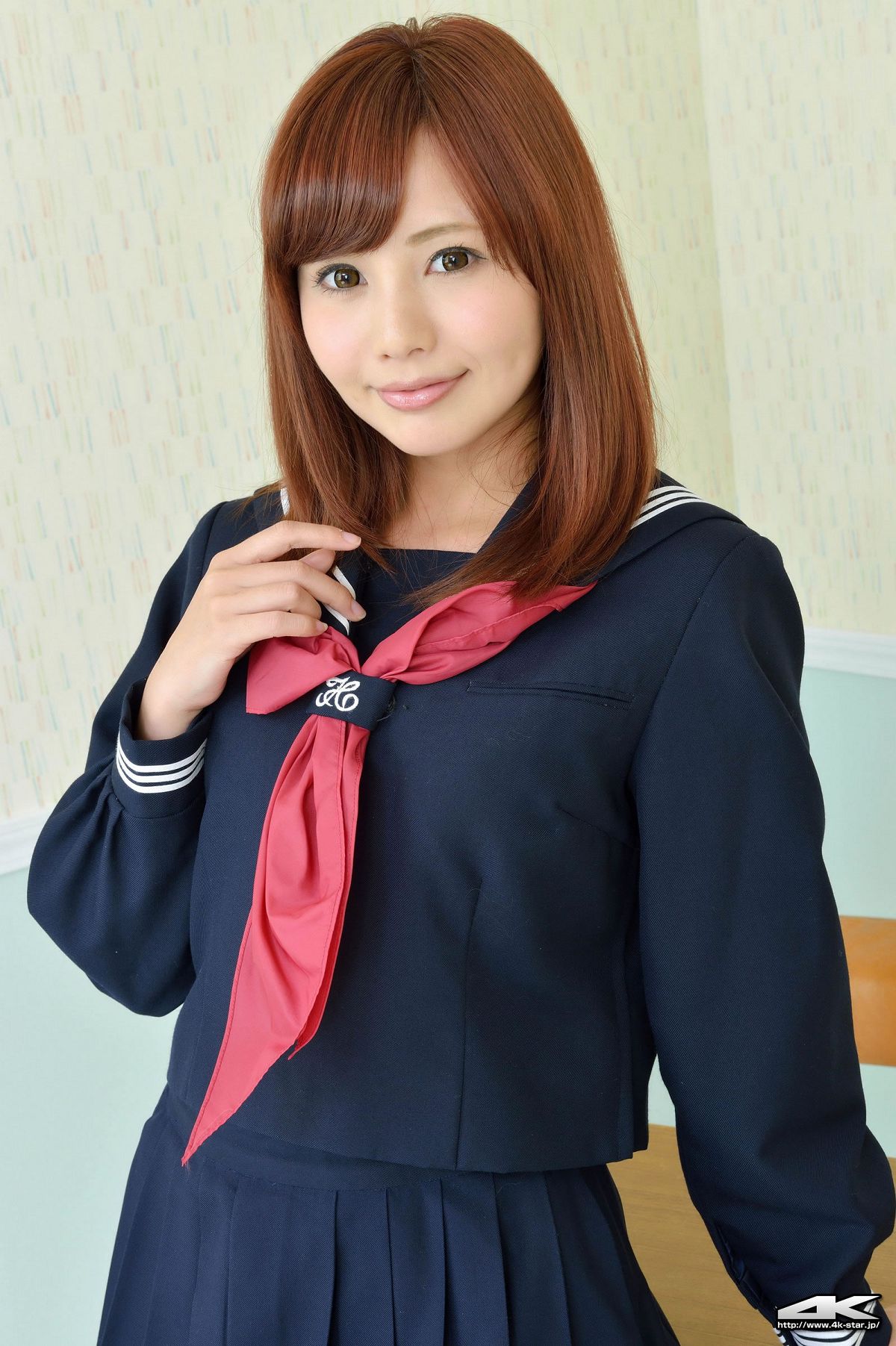 [4K-STAR] 2013.03.25 NO.00110 Chihiro Ando 安藤ちひろ - セーラー服 [90P]
