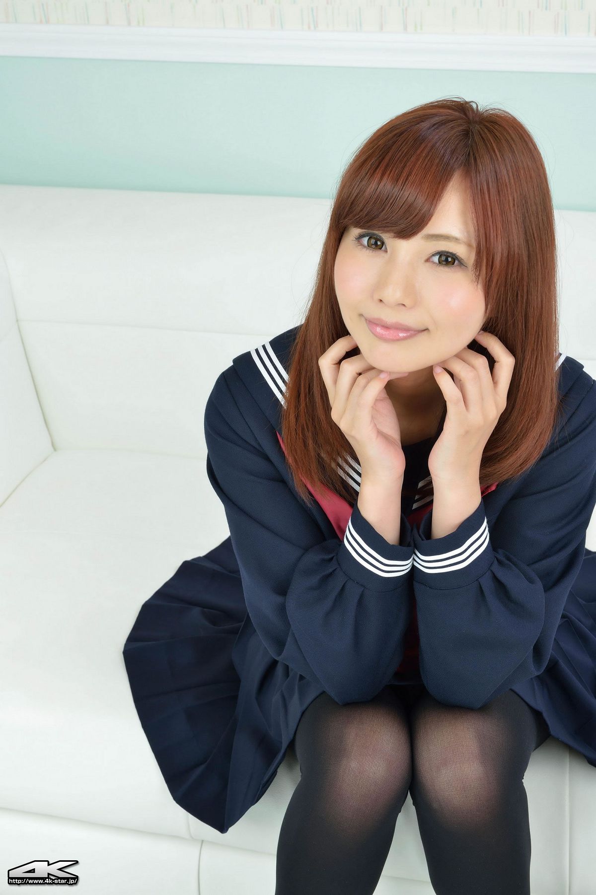 [4K-STAR] 2013.03.25 NO.00110 Chihiro Ando 安藤ちひろ - セーラー服 [90P]