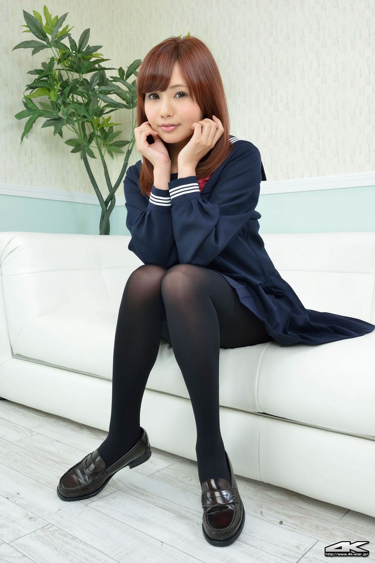 [4K-STAR] 2013.03.25 NO.00110 Chihiro Ando 安藤ちひろ - セーラー服 [90P]