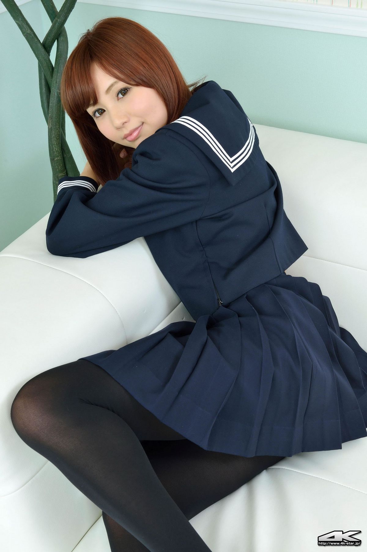 [4K-STAR] 2013.03.25 NO.00110 Chihiro Ando 安藤ちひろ - セーラー服 [90P]