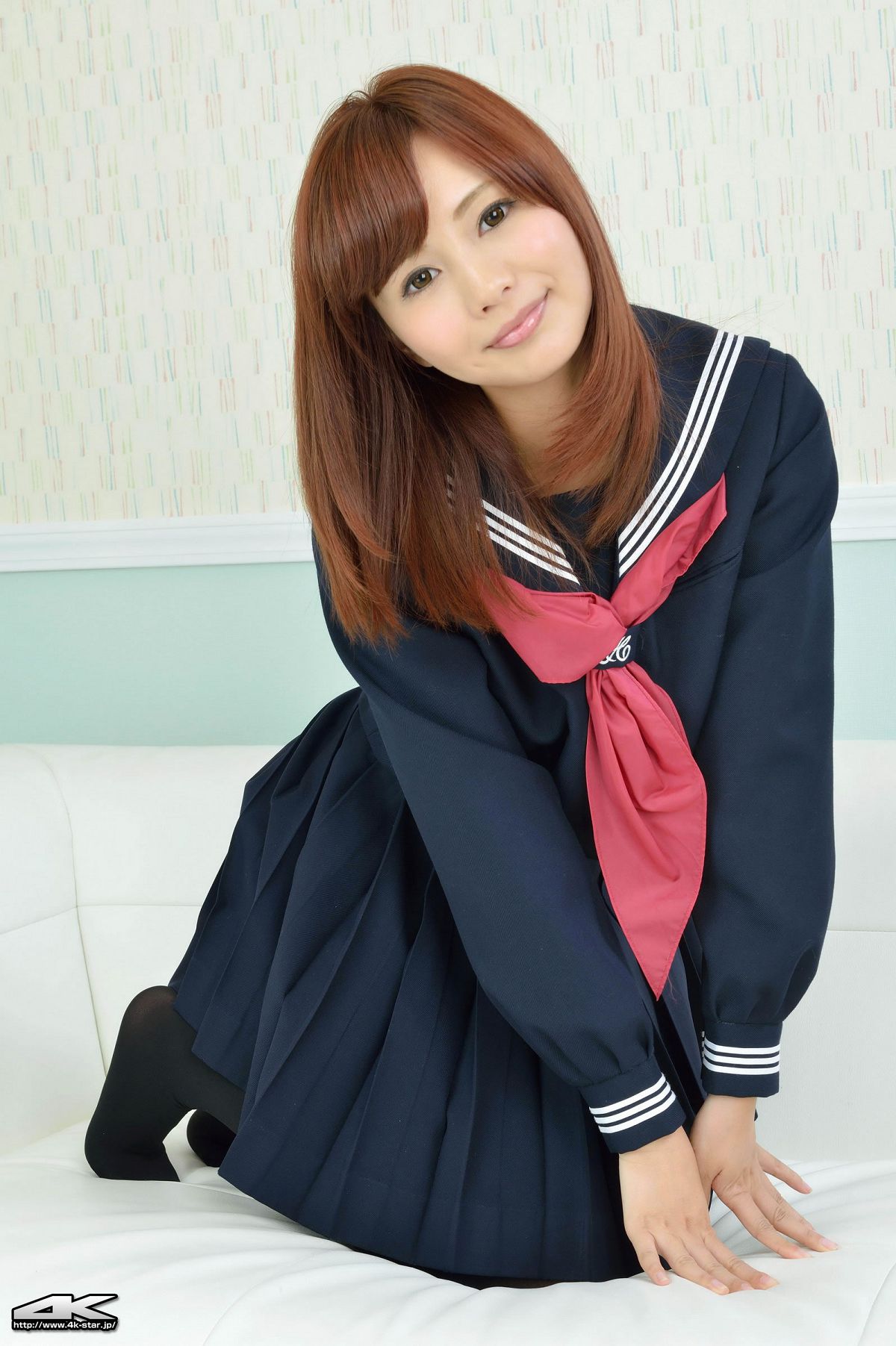 [4K-STAR] 2013.03.25 NO.00110 Chihiro Ando 安藤ちひろ - セーラー服 [90P]