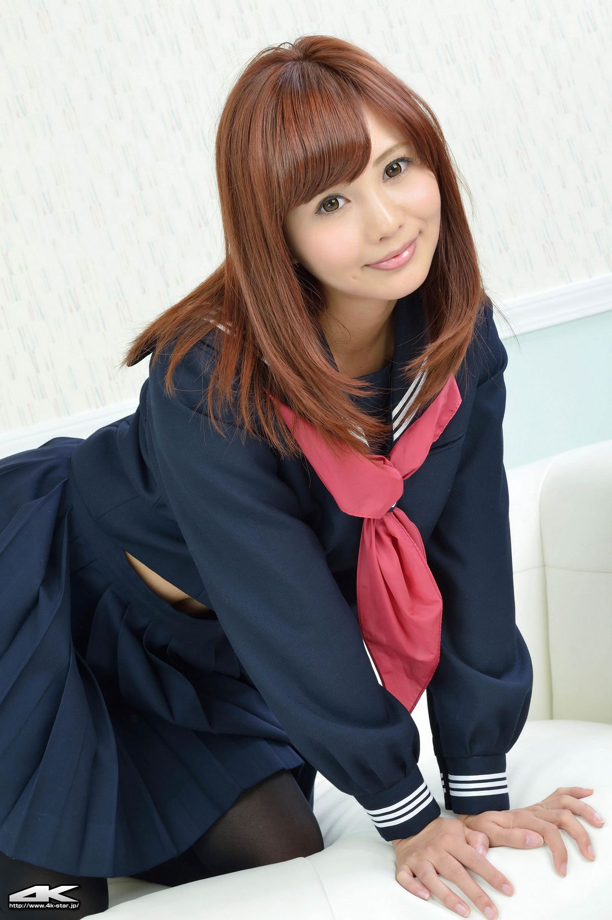 [4K-STAR] 2013.03.25 NO.00110 Chihiro Ando 安藤ちひろ - セーラー服 [90P]