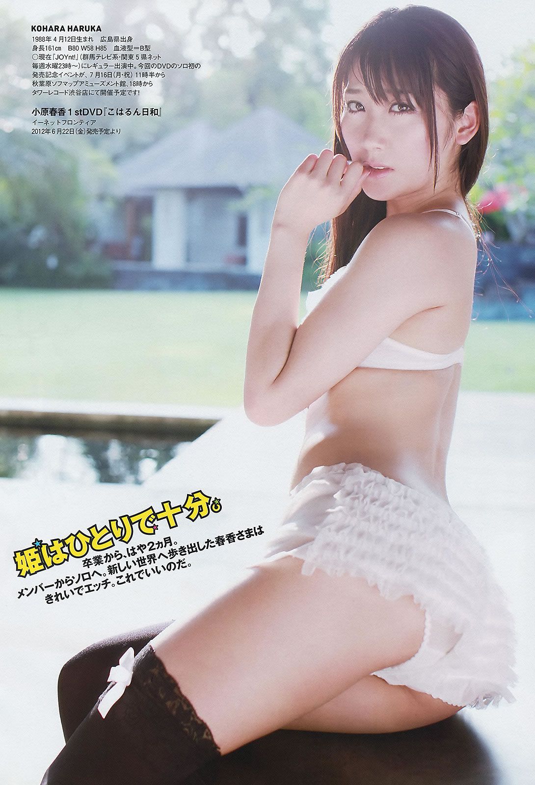 [Weekly Playboy] 2012 No.25 松井玲奈 大场美奈 丸高爱実 小原春香 青木爱 关根みなみ AKB48 他 [48P]
