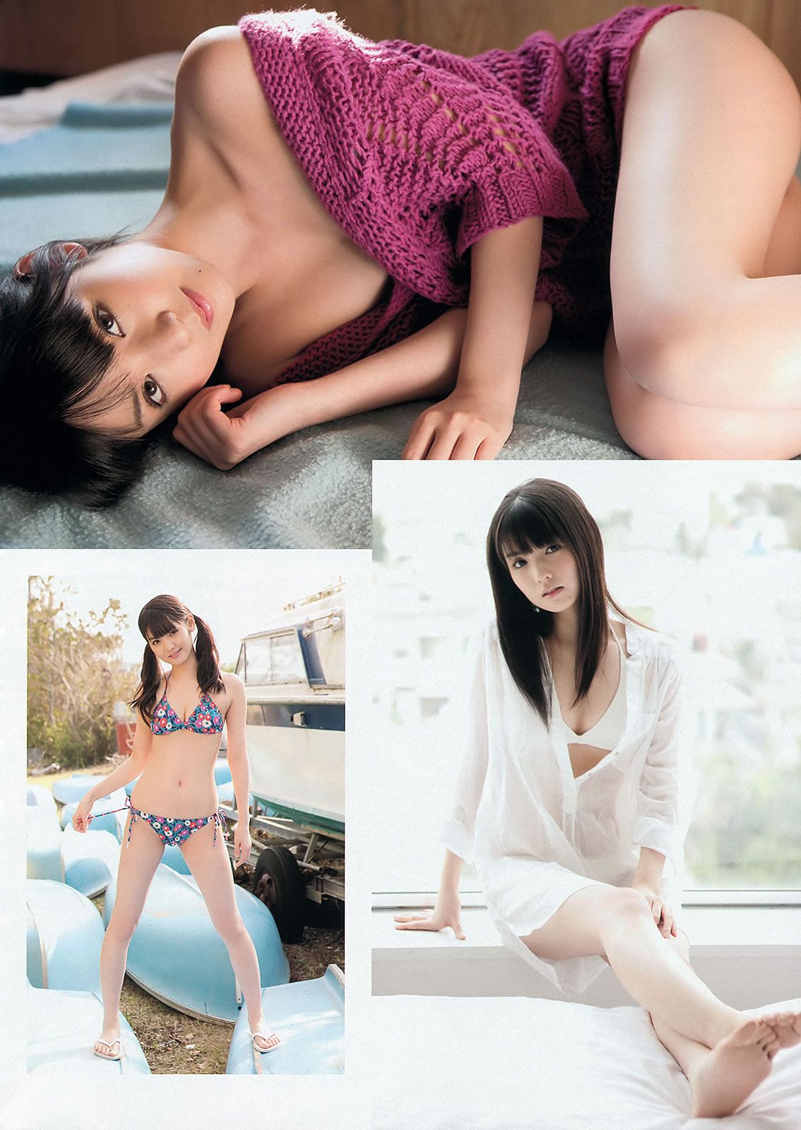 [Weekly Playboy] 2013 No.07 釈由美子 紗綾 上西恵 ラブリ 逢沢りな 道重さゆみ [39P]