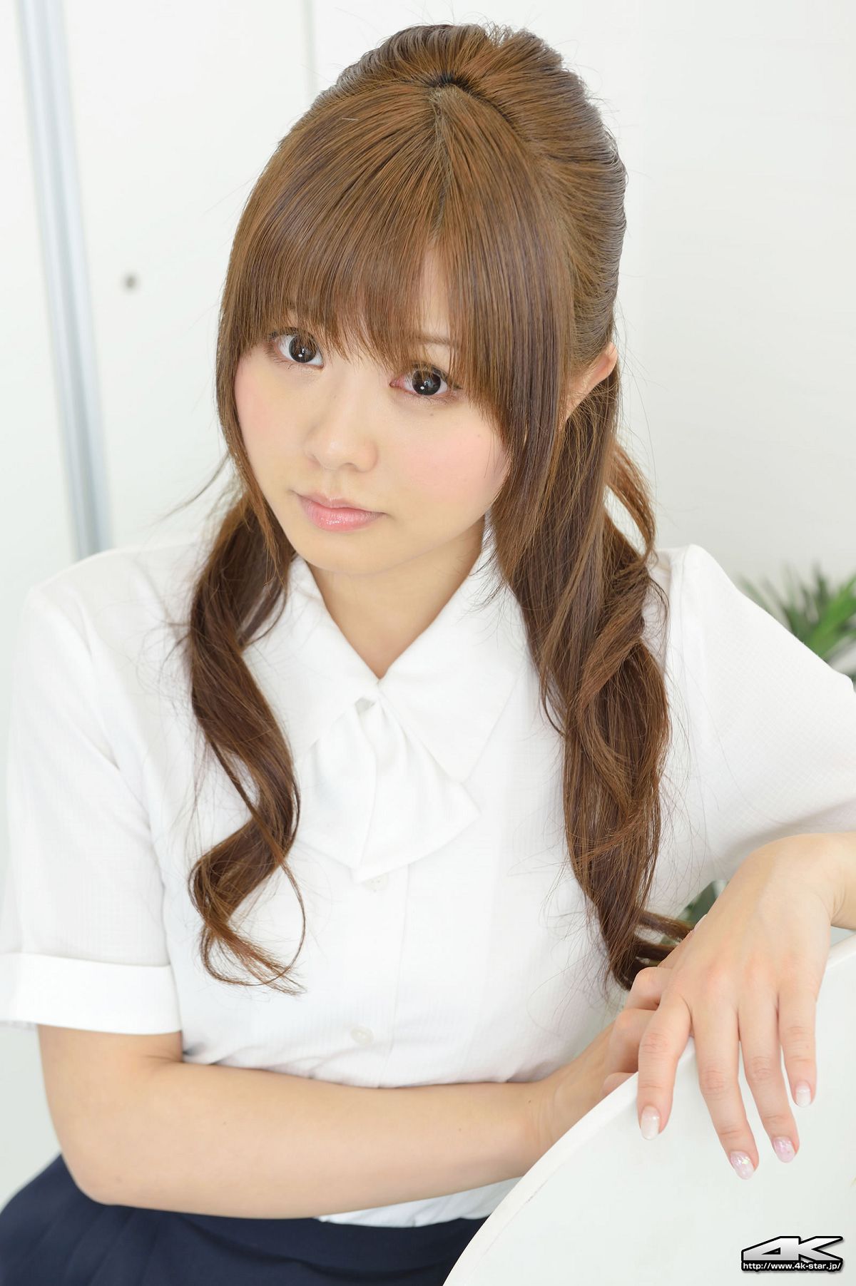 [4K-STAR] 2013.06.15 NO.00182 Hideyo Kamibayashi 上林英代 - オフィスレディ [59P]