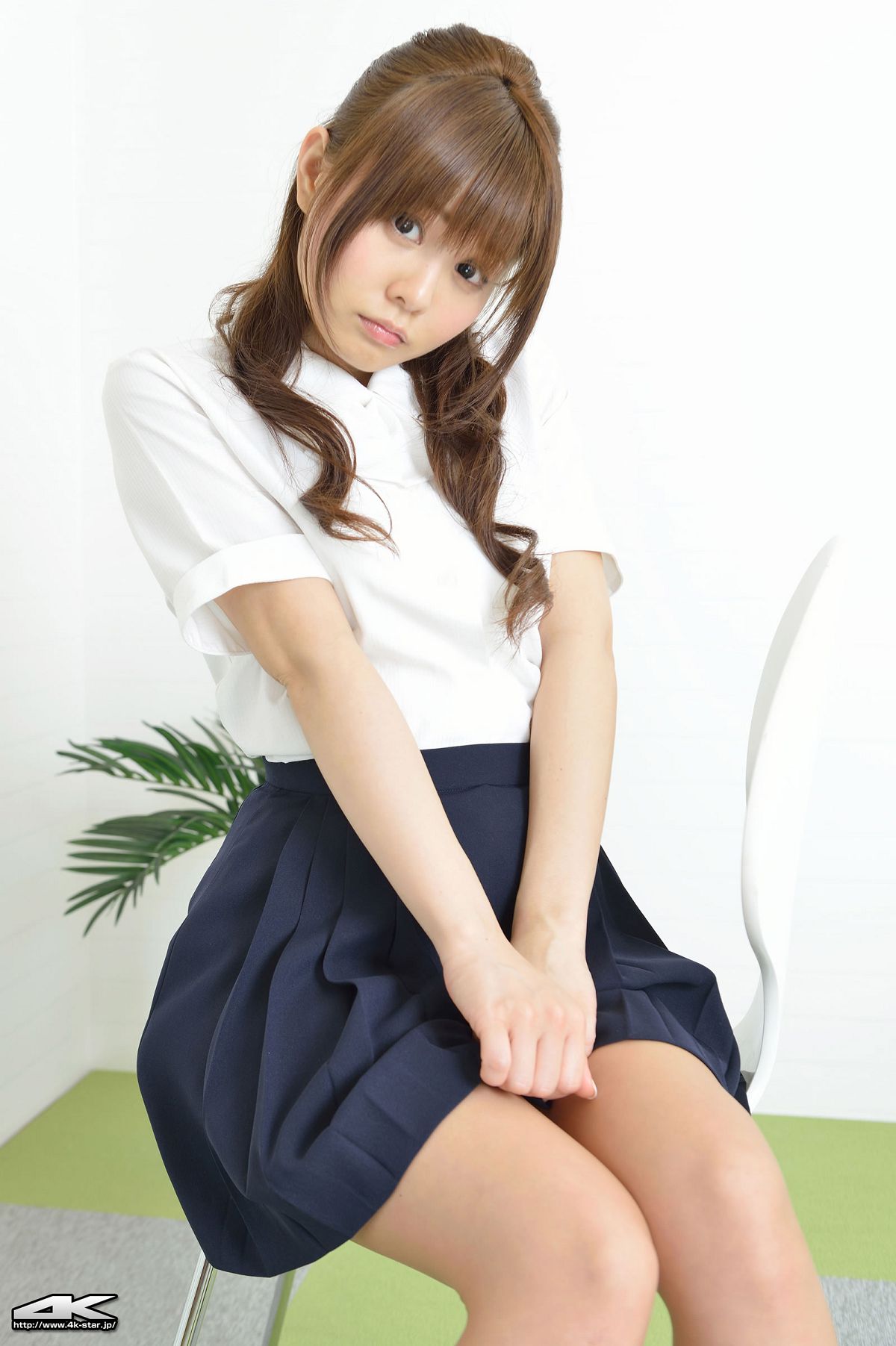 [4K-STAR] 2013.06.15 NO.00182 Hideyo Kamibayashi 上林英代 - オフィスレディ [59P]