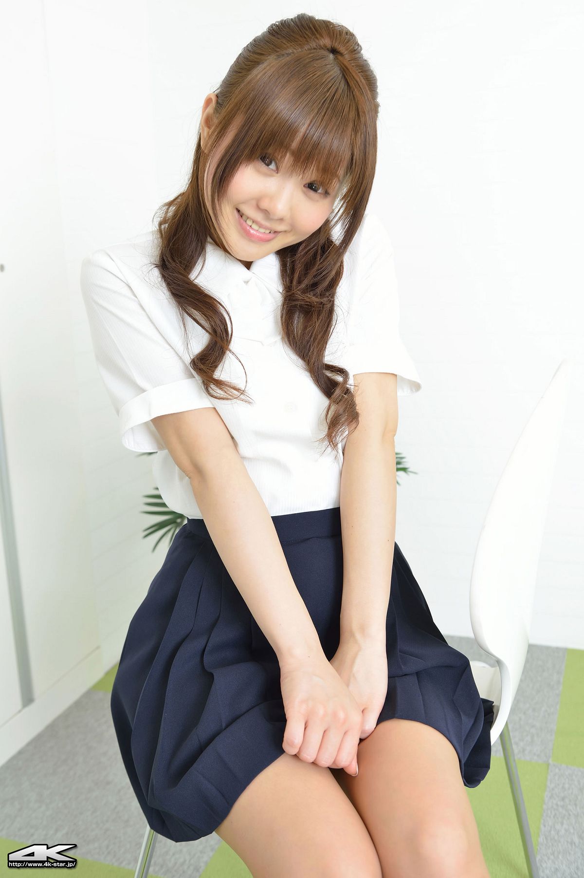 [4K-STAR] 2013.06.15 NO.00182 Hideyo Kamibayashi 上林英代 - オフィスレディ [59P]