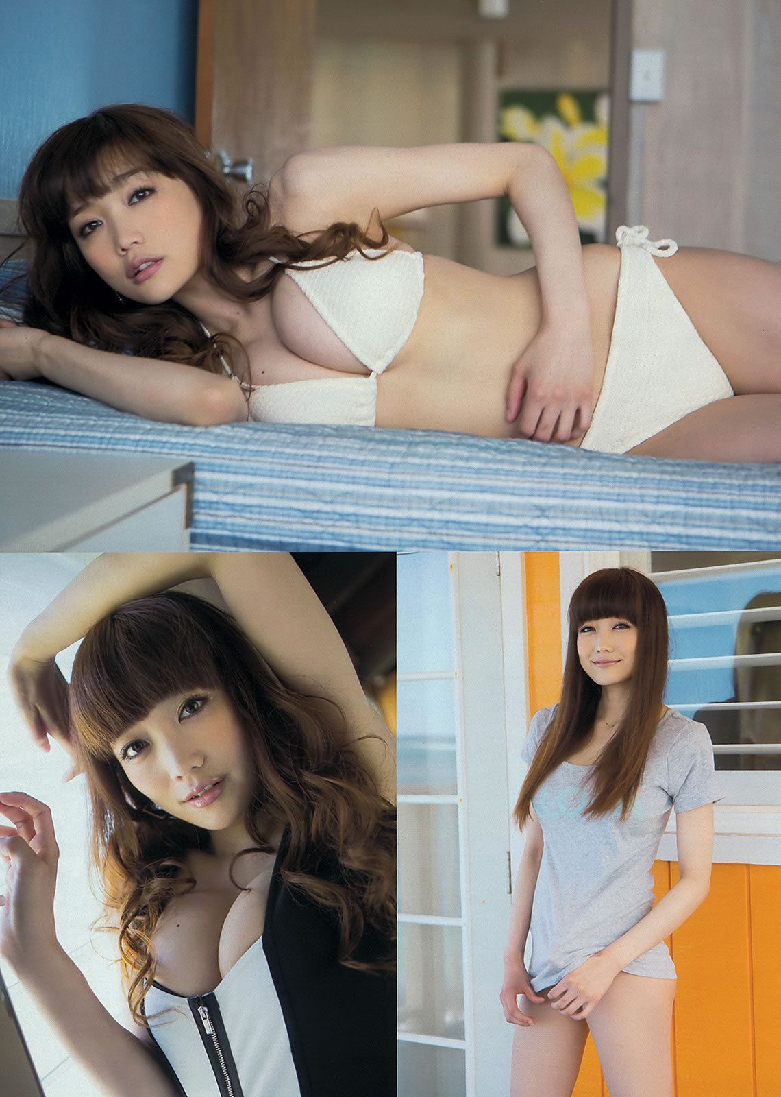 [Weekly Playboy] 2013.05.15 No.21 佐藤江梨子 倉持明日香 木﨑ゆりあ 原幹恵 [56P]