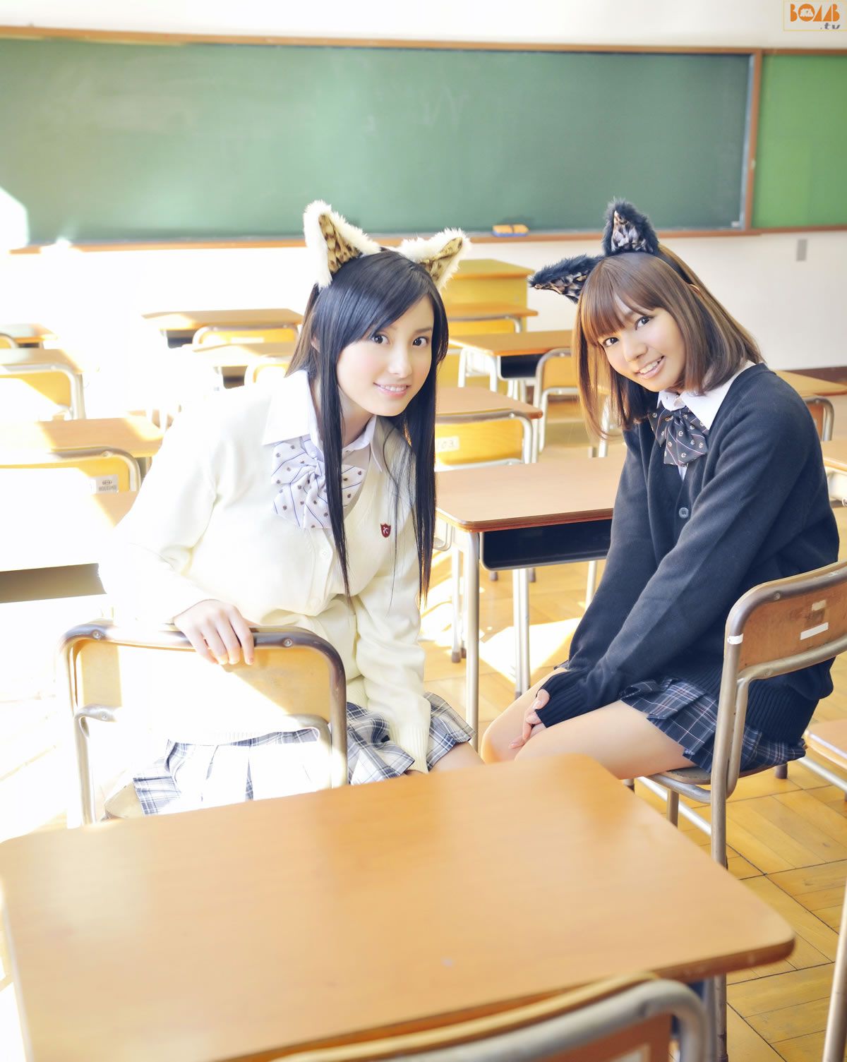 [BOMB.tv] 2011.03 Mimi Girls みみガールズ [40P]