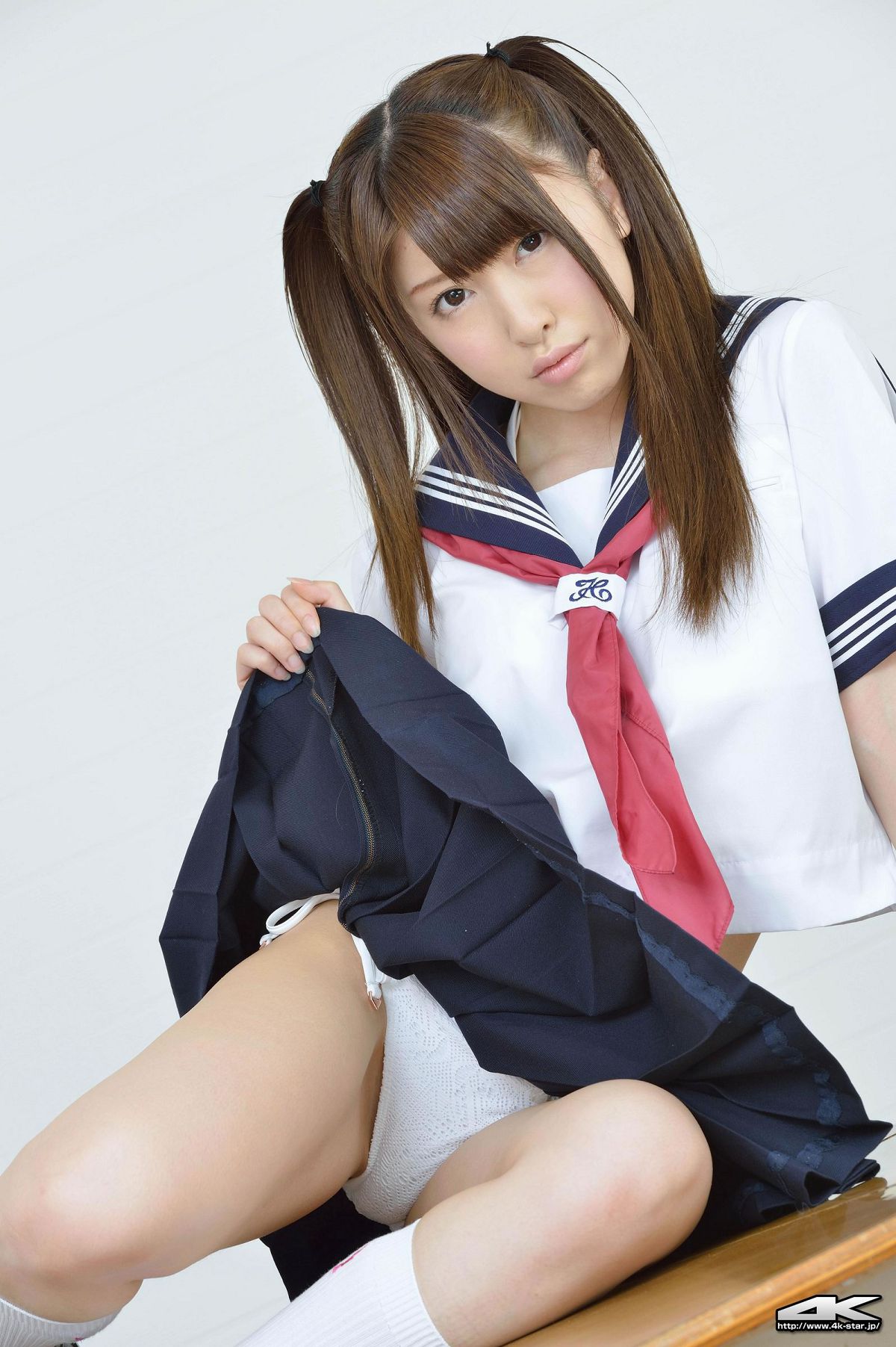 [4K-Star] 2013.07.24 NO.00204 誉田みに セーラー服 [81P]