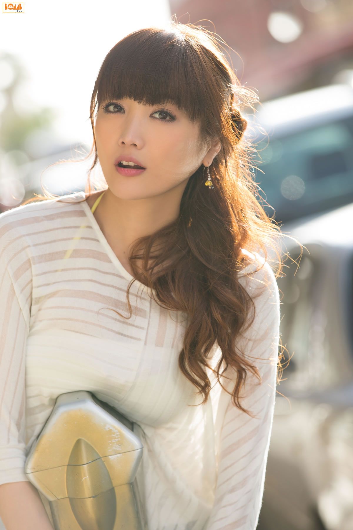 [Bomb.tv] 2013.08.01 2013年8月 佐藤江梨子 [100P]