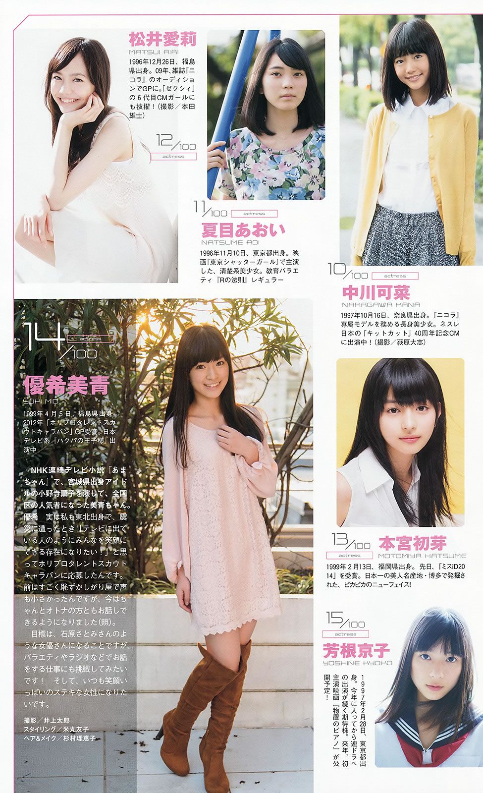 [Weekly Playboy] 2013.11.29 No.49 紗綾 西野七瀬 マギー 鞘師里保 笛木優子 吉見衣世 紗倉まな [53P]