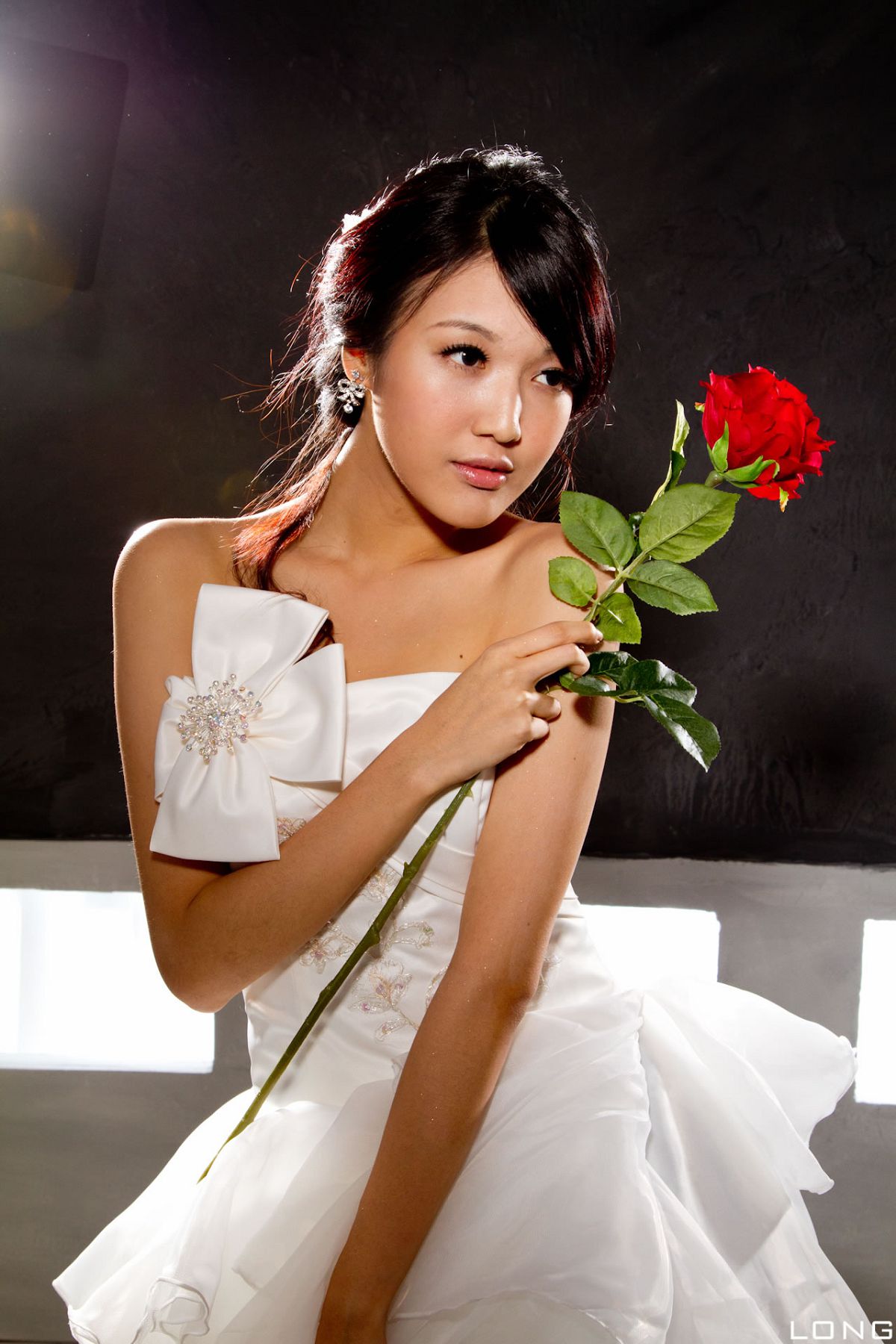 [BEAUTYLEG番外篇] 2013.12.16 棚拍 Jill（瑋廷）婚紗之白 [33P]