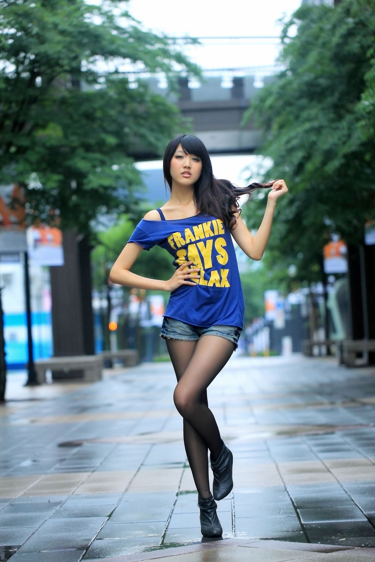 [BEAUTYLEG番外篇] 2013.12.19 黑丝教主Jill(玮廷) [80P]
