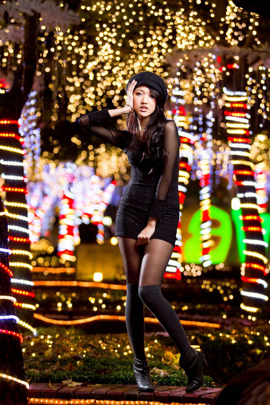[BEAUTYLEG番外篇] 2013.12.19 黑丝教主Jill(玮廷) [80P]