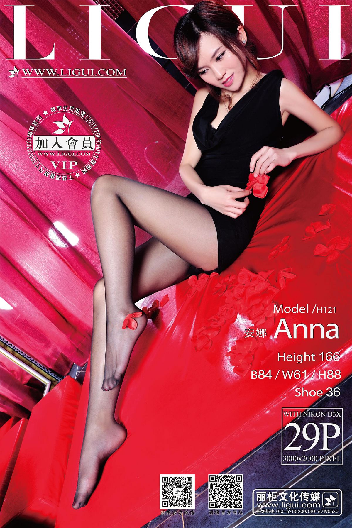 [Ligui] 丽柜 2013.01.08 网络丽人 Model 安娜 [29P]